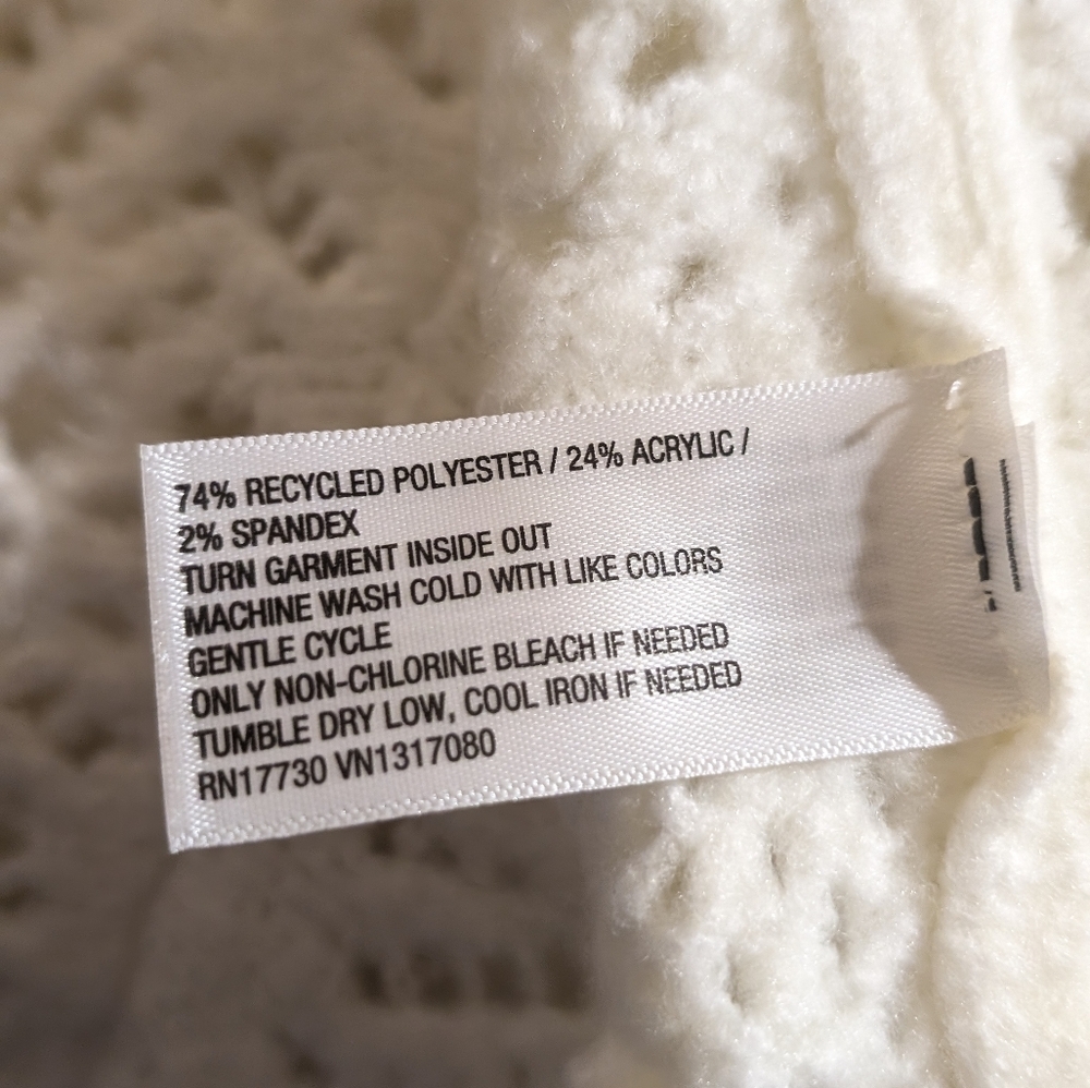 NWT Universal Thread Cream Open-Knit Sweater - XX… - image 5